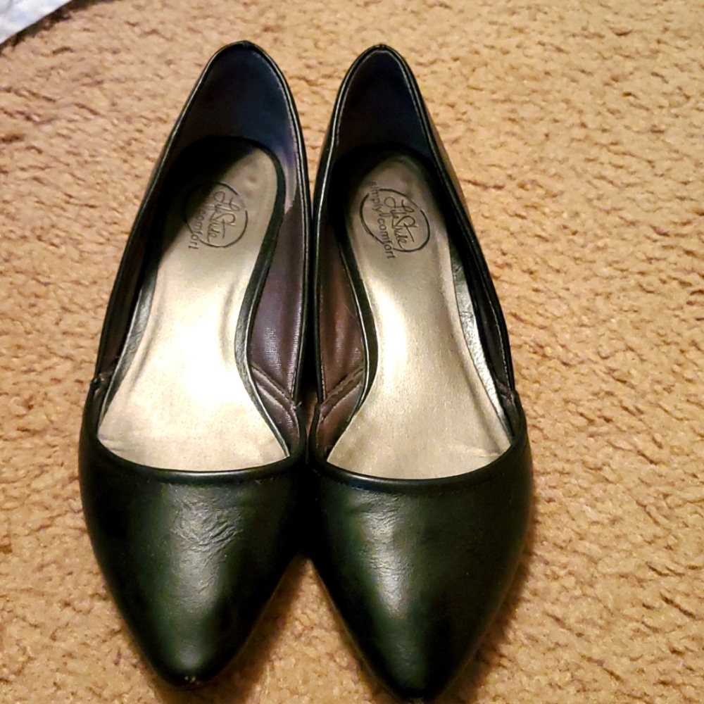 Black flats